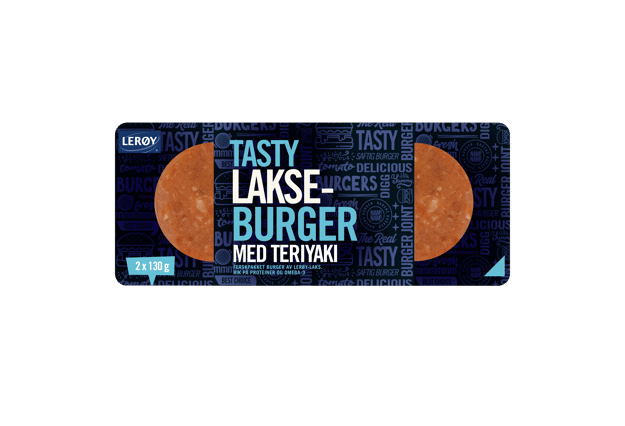Lerøy lakseburger med teriyaki 