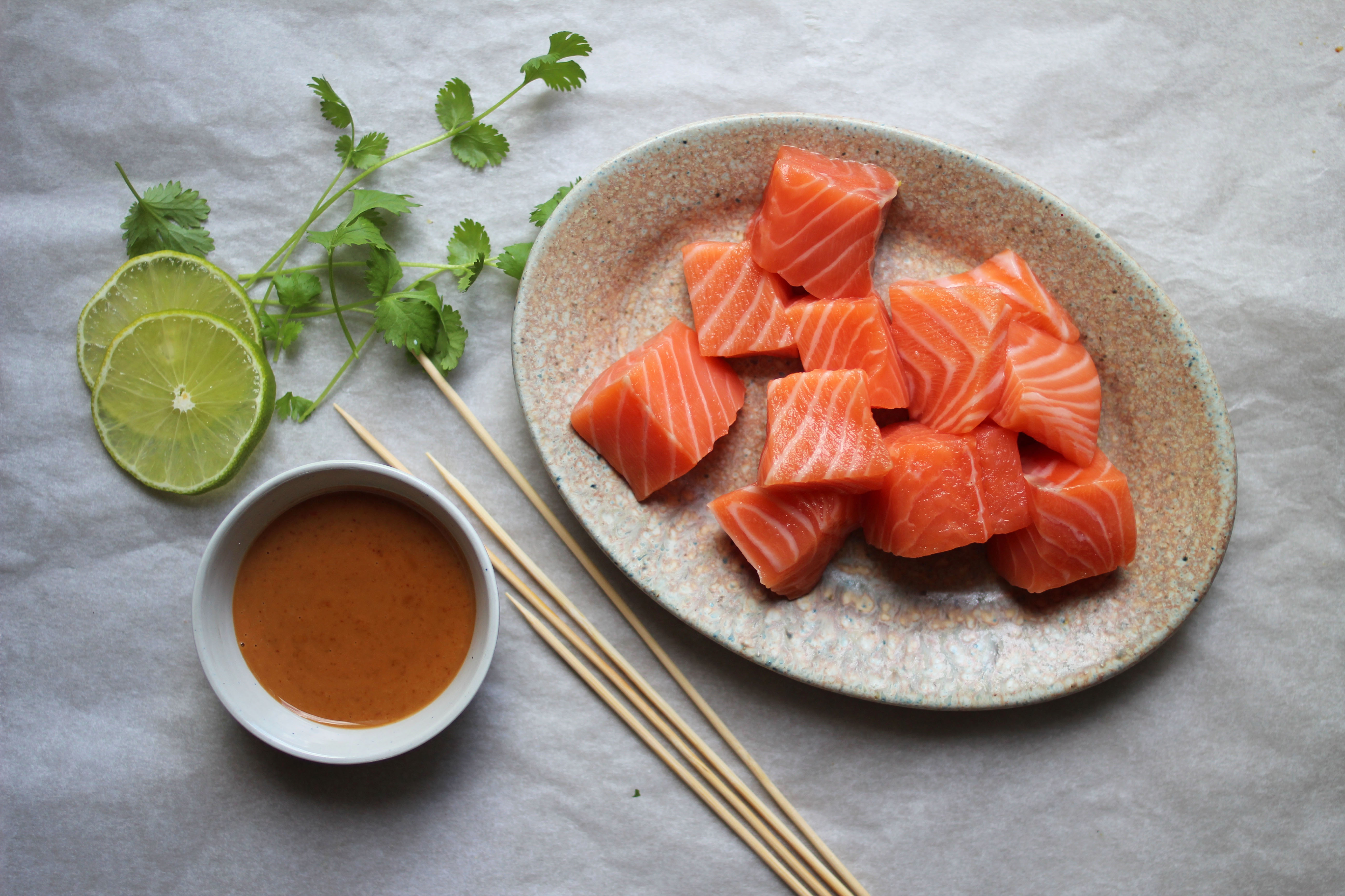 Sweet chili-marinoidut kalavartaat