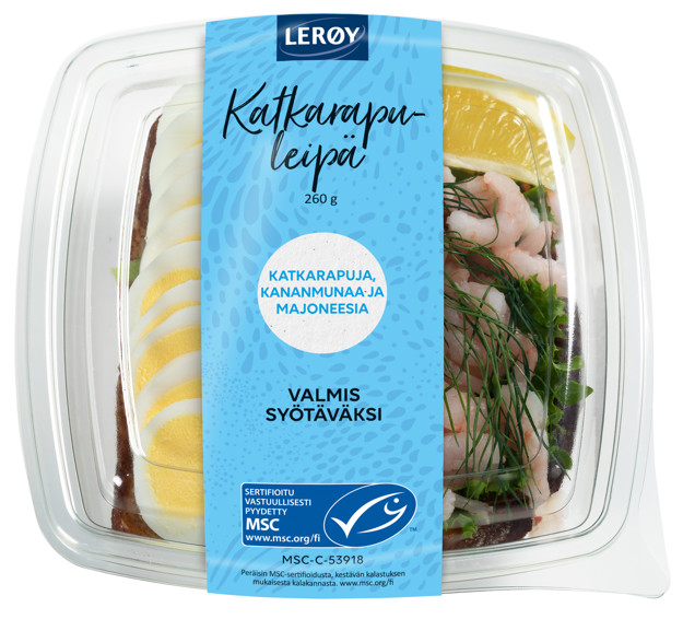 Katkarapuleipä MSC