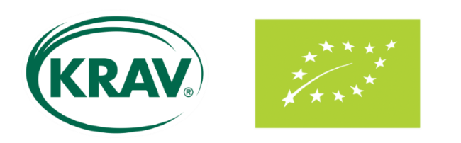KRAV och EU logo