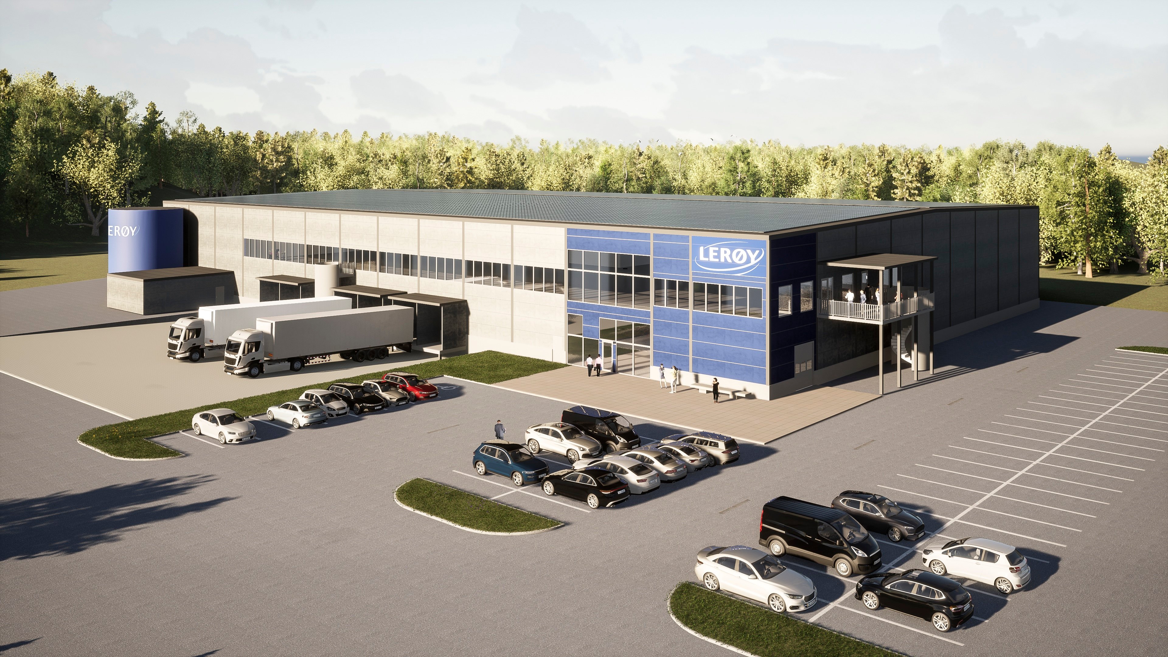 Leröy Seafood center i Kungälv