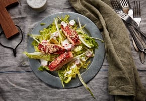 Lax i sallad