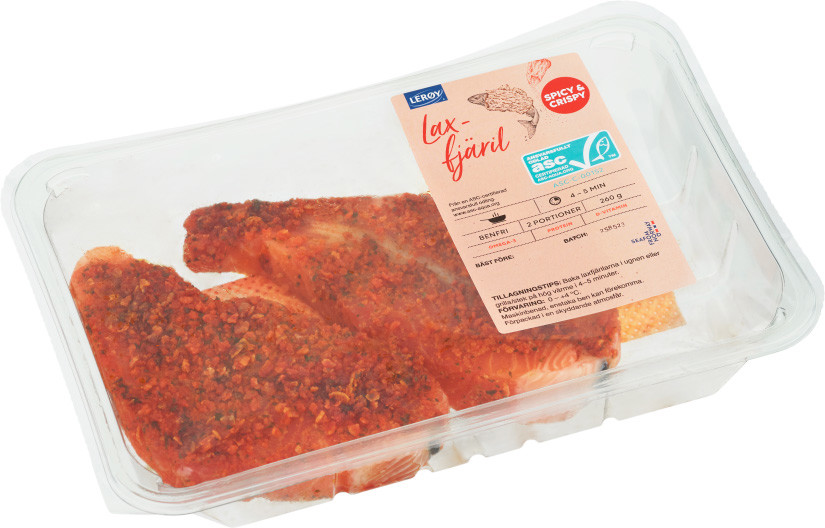 Laxfjärilar Spicy & Crispy ASC