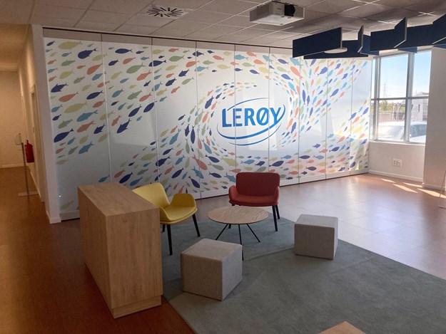 Innendørs kontorlokalet Leroy Processing Spain