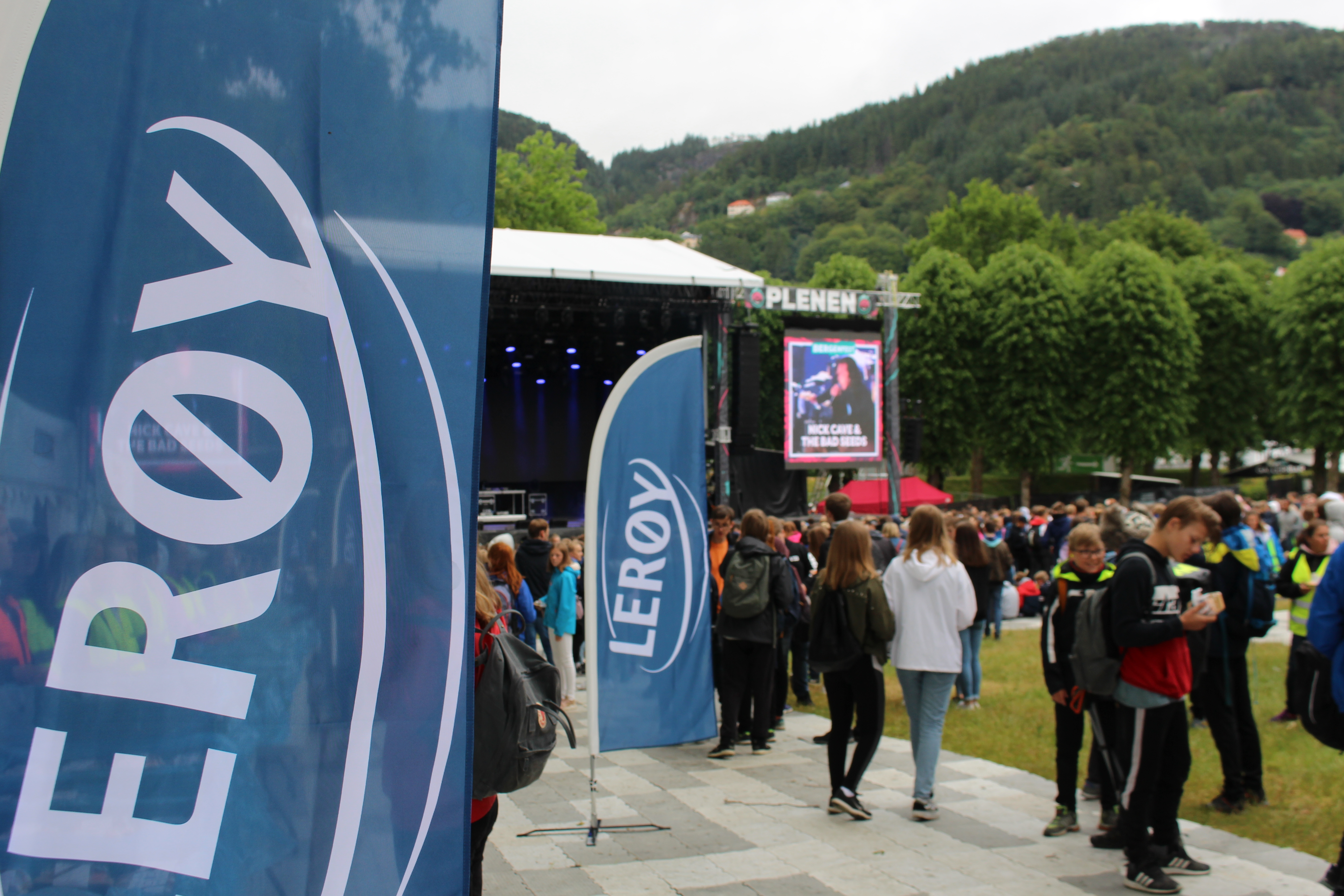 Lerøy arrangement med barn og unge