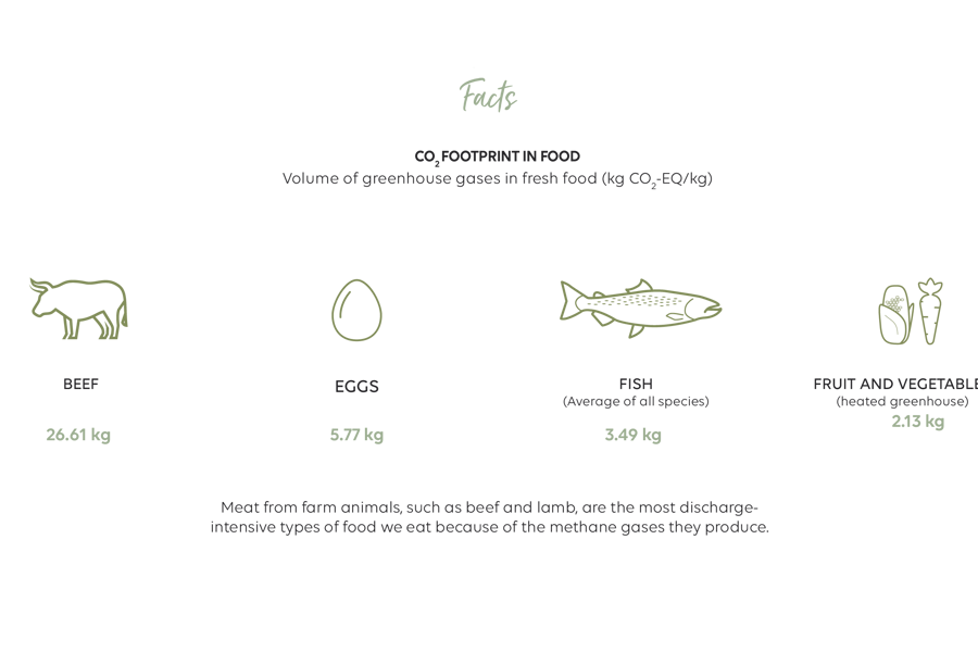 Karbon fotavtrykk for matvarer