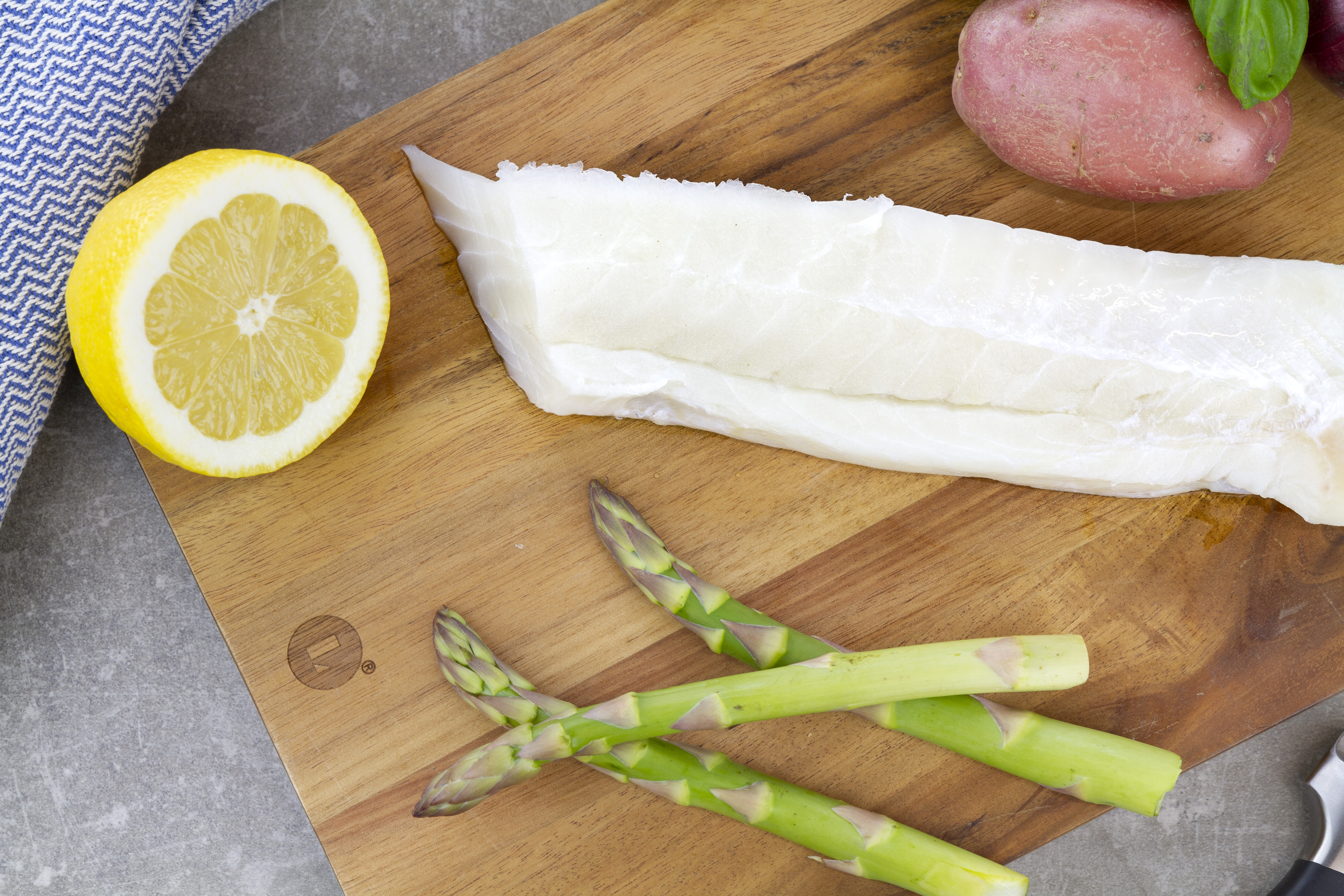 Torskeporsjoner stablet