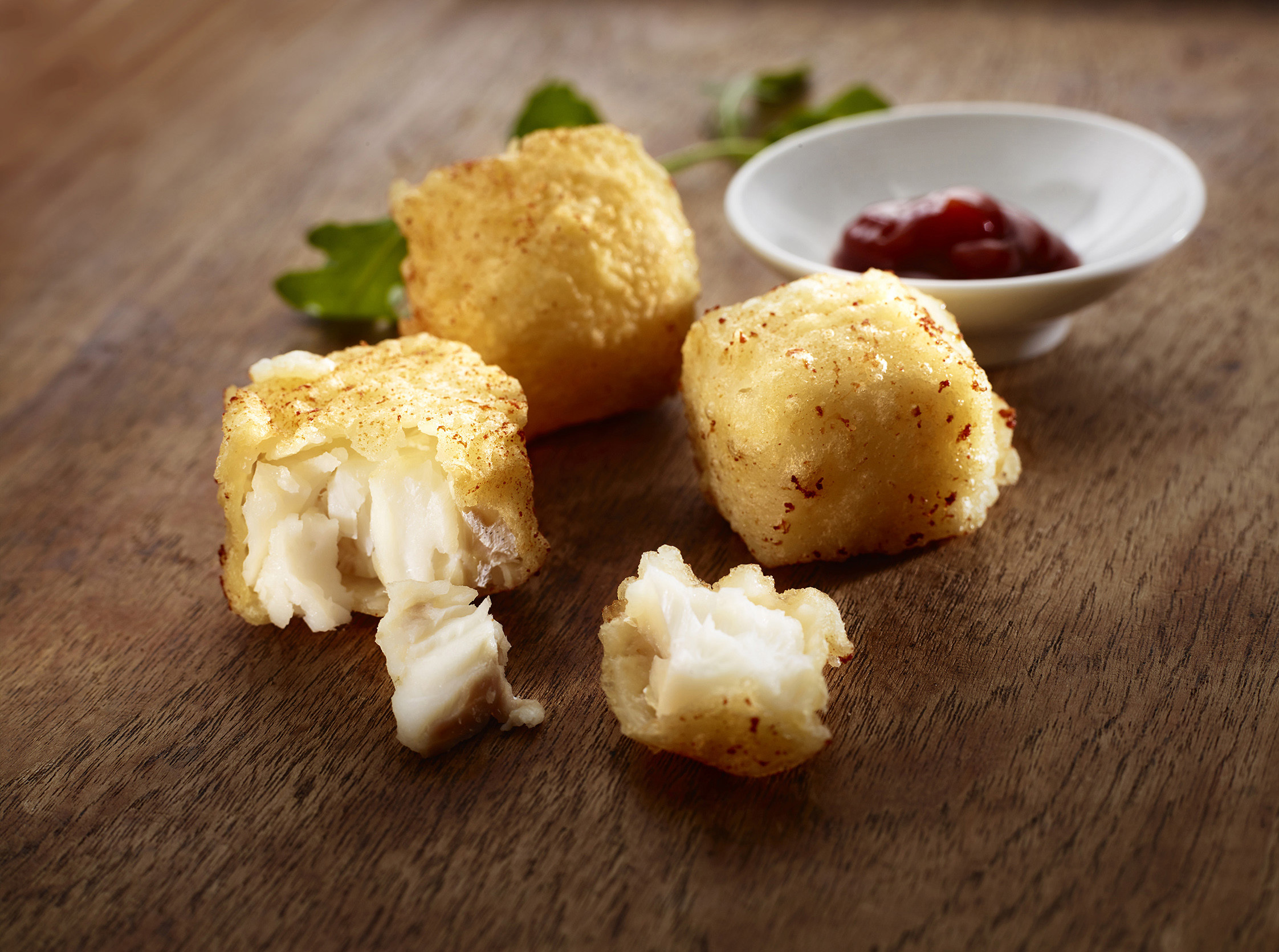 Breaded cod