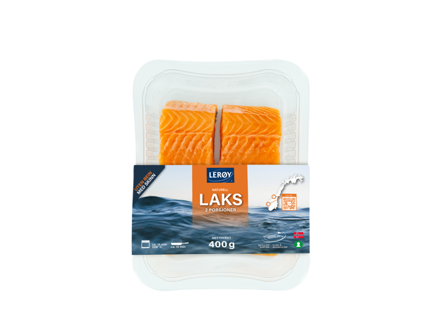 Laks naturell 400g