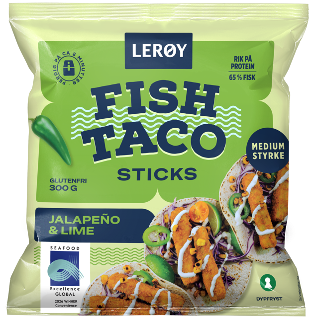 Taco Sticks Jalapeño & Lime packaging