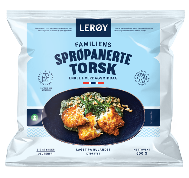 Sprøpanert Torsk produktbilde