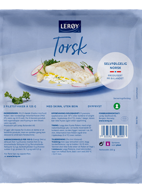 Frys - Torsk 2x125g