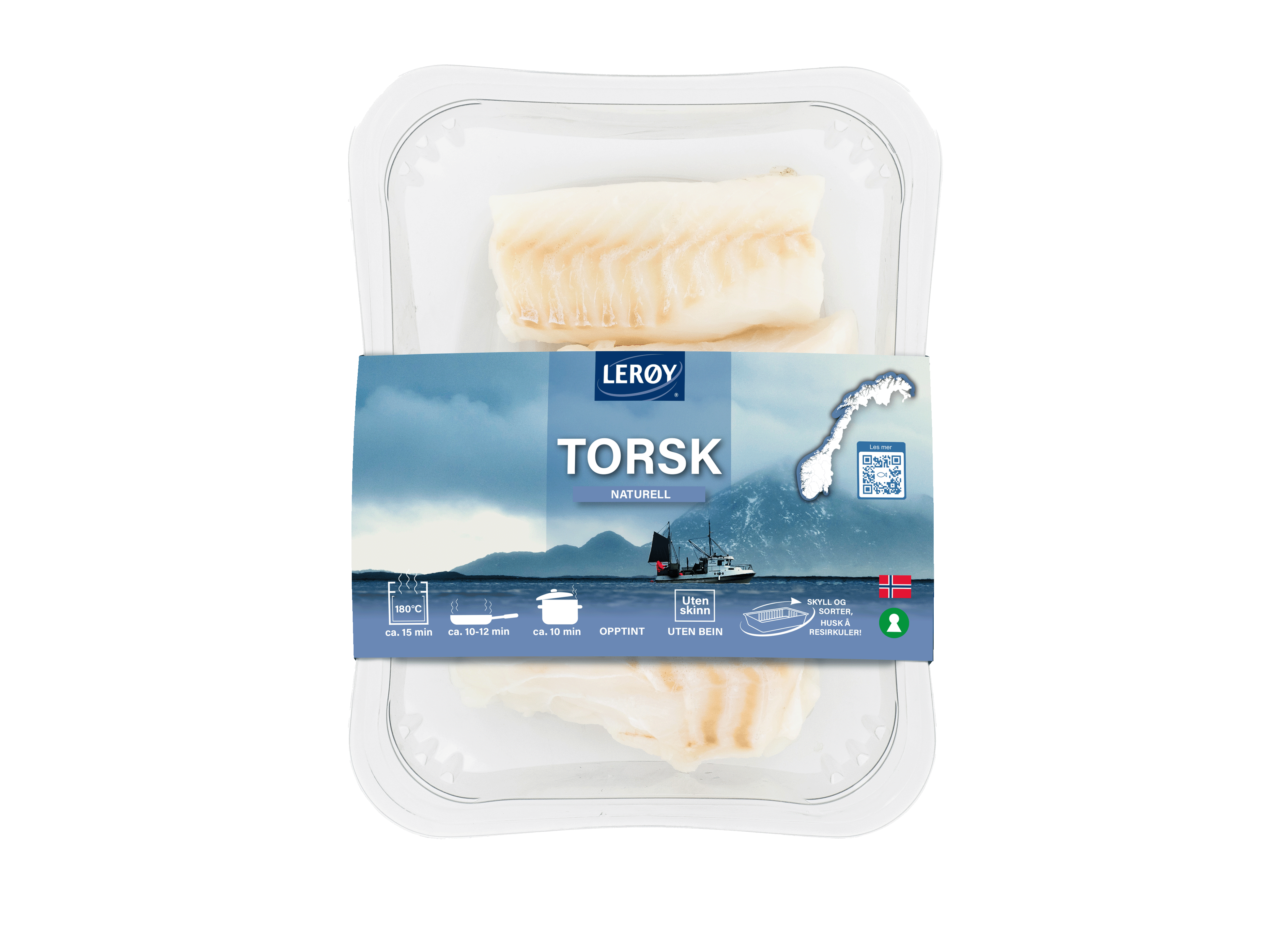 Torskefilet forpakning
