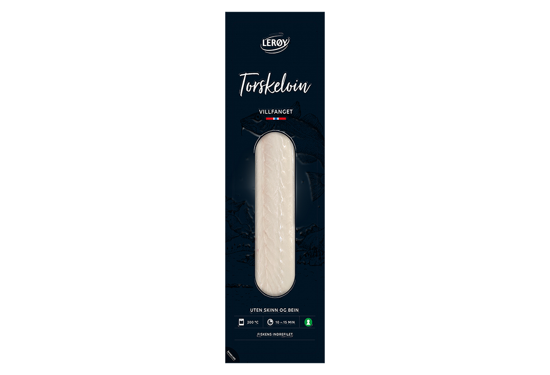 Torskeloin forpakning