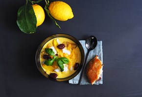 Cod and saffron stew