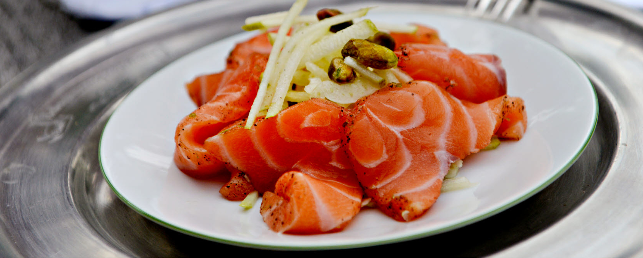 Laks med fennikkelsalat