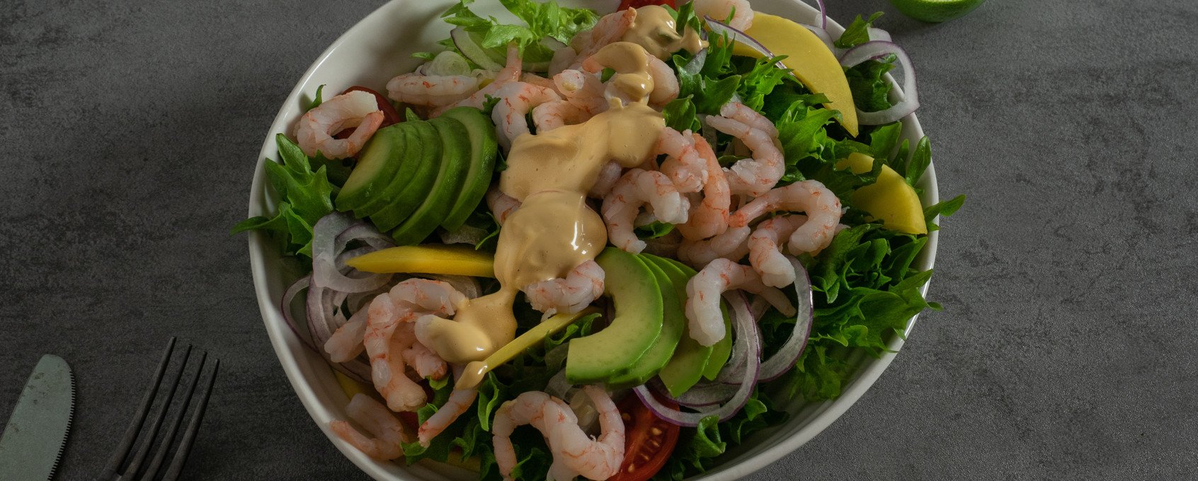 Rekesalat med soyamajones