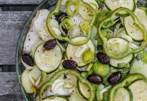 Torsk i form med squash