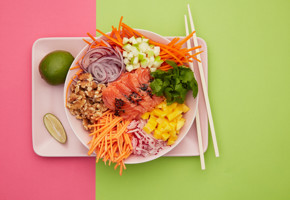Veggie-poké-bowl