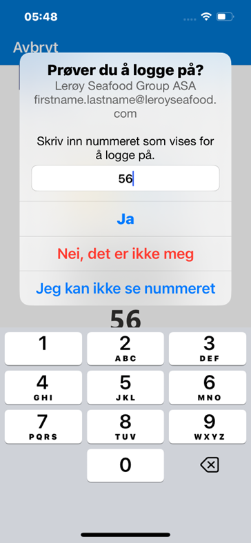 Authenticator Steg 8
