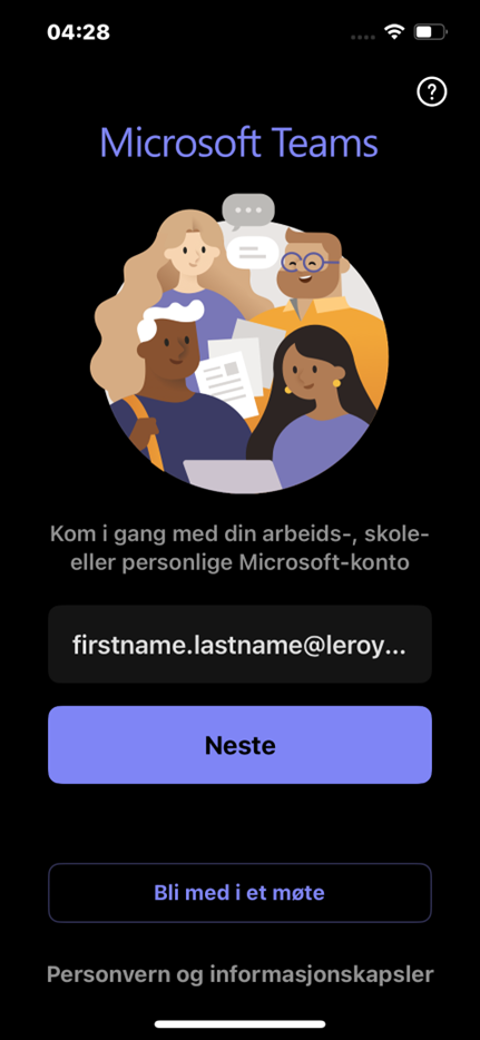 Authenticator Steg 2